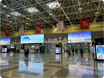 珠海金湾机场航站楼内部
